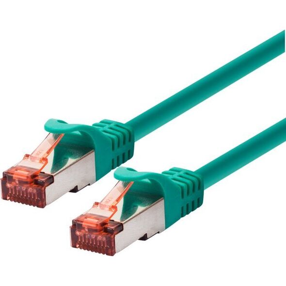 LOGON TCF66F010G kabel sieciowy Zielony 1 m Cat6a F/UTP (FTP)