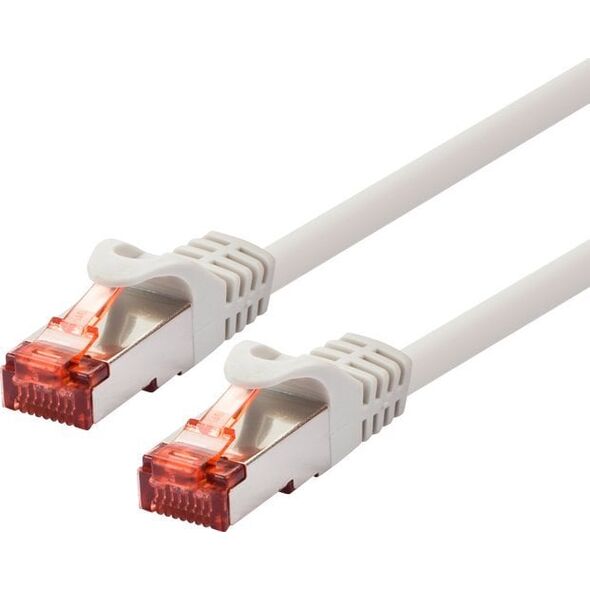 LOGON TCF66F250I kabel sieciowy Kość słoniowa 25 m Cat6a F/UTP (FTP)