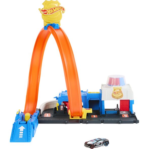 Mattel HW rinkinys „Super policijos stotis“ (JBM71)