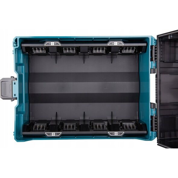 8-slot battery charger MAKITA 40V MAX XGT BCC01 Makpac