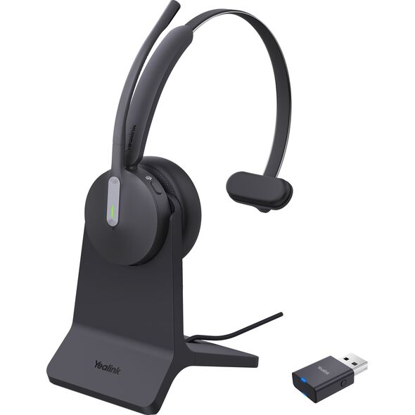 Yealink Headset WH64 Hybrid Mono Teams inkl. Ladeständer