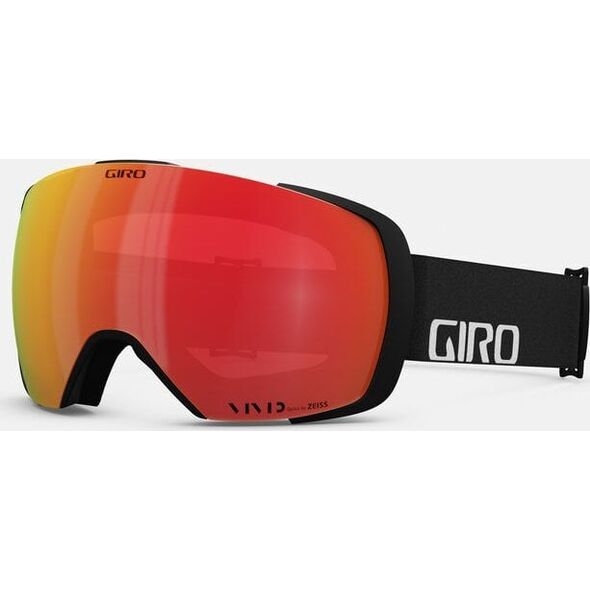 Giro Χειμερινά γυαλιά GIRO CONTACT BLACK WORDMARK (φακός VIVID EMBER 36% S2 + VIVID INFRARED 58% S1) - GR-7082471