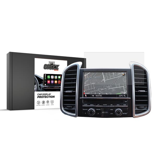 Matte GrizzGlass CarDisplay Protection Porsche Cayenne II 958 (2010-2017)