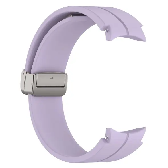 Bizon Strap Watch Silicone Samsung Galaxy Watch FE/7/6/6 Classic/5/5 Pro/4/4 Classic lavender