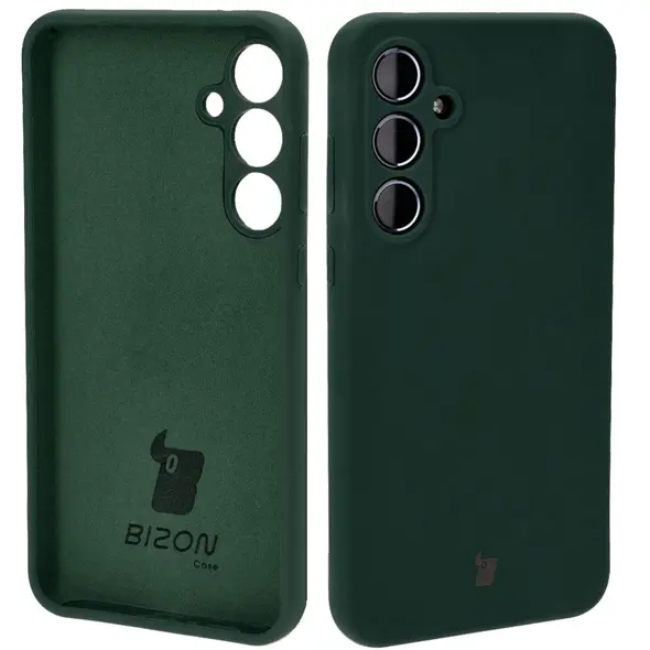 Bizon Soft Case Samsung Galaxy A55 5G dark green
