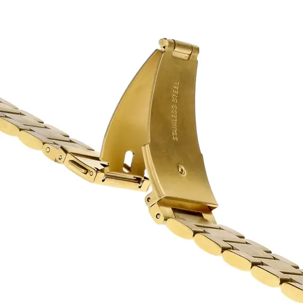 Bizon Strap Watch Aura Samsung Galaxy Watch FE/7/6/6 Classic/5/5 Pro/4/4 Classic gold