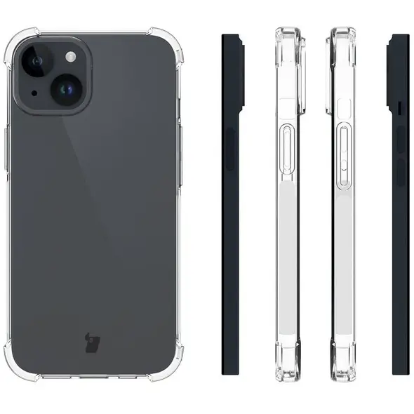 Bizon Case Salpa Apple iPhone 15 clear