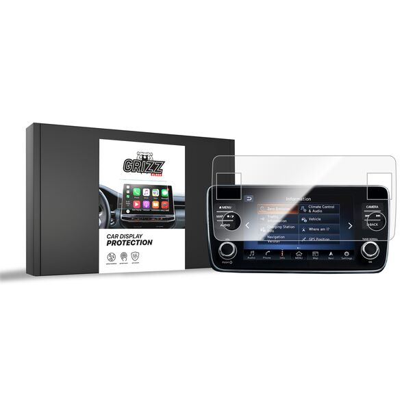 Ceramic GrizzGlass CarDisplay Protection Nissan Leaf 2017