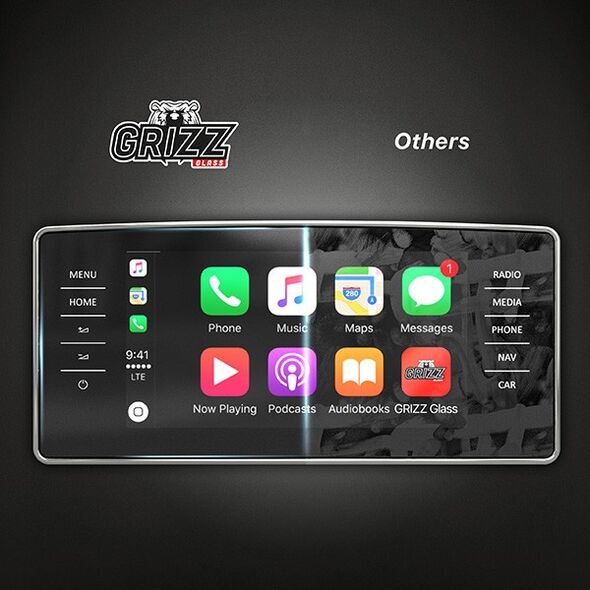 Folia matowa GrizzGlass CarDisplay Protection Jeep Compass 8,4" 2017-2021