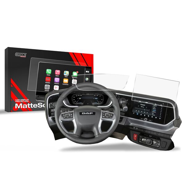 Matte GrizzGlass CarDisplay Protection DAF XG+ NGD [2in1]