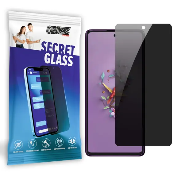 GrizzGlass SecretGlass privacy glass for HMD Crest Max
