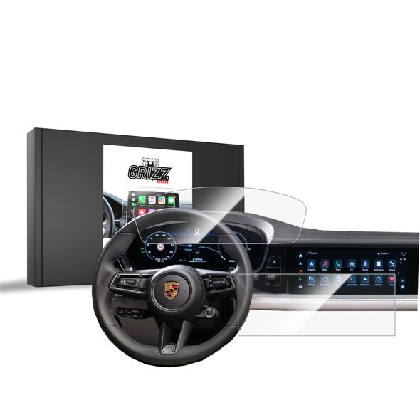 Ceramic GrizzGlass CarDisplay Protection Porsche Cayenne 3 2023-2024 [2in1]