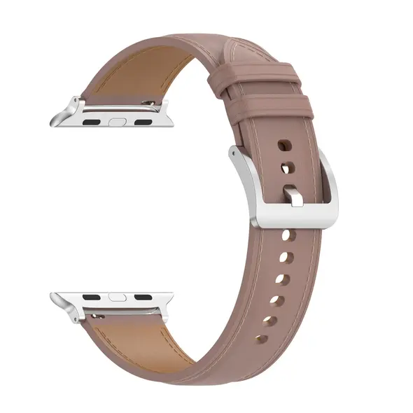 Bizon Strap Watch Casual Apple Watch 38/40/41mm/S10 42mm pink