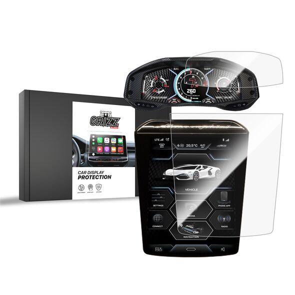Ceramic GrizzGlass CarDisplay Protection Lamborghini Revuelto 2024 [2in1]