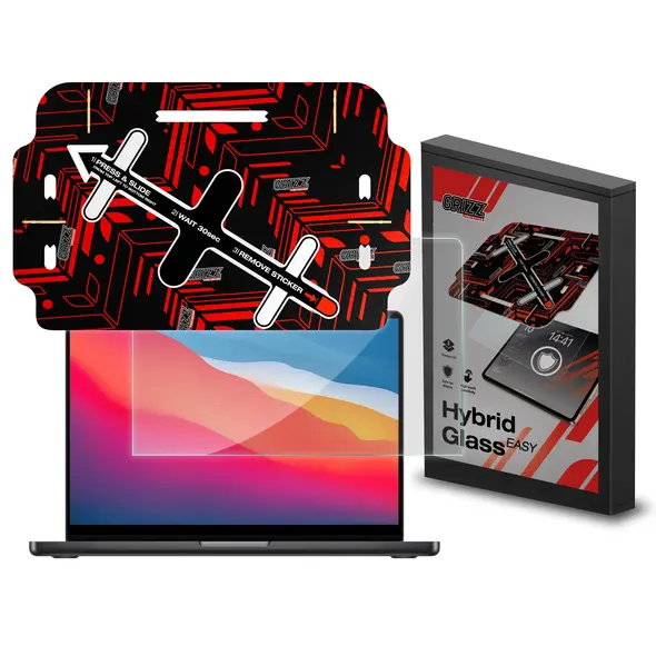 Hybrid Glass GrizzGlass HybridGlass Easy for Apple MacBook Air 13" 2020