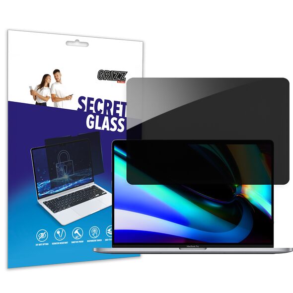 GrizzGlass SecretGlass Apple MacBook Pro 13 inch 2022