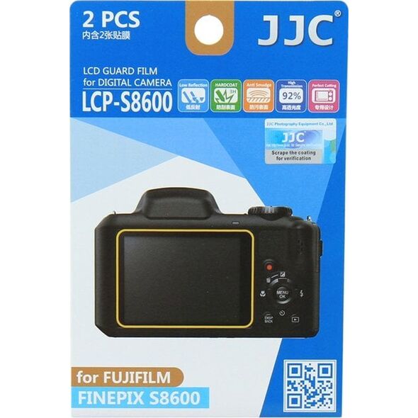 Προστατευτικό LCD JJC Fujifilm Finepix S8600 πολυκαρβονικό