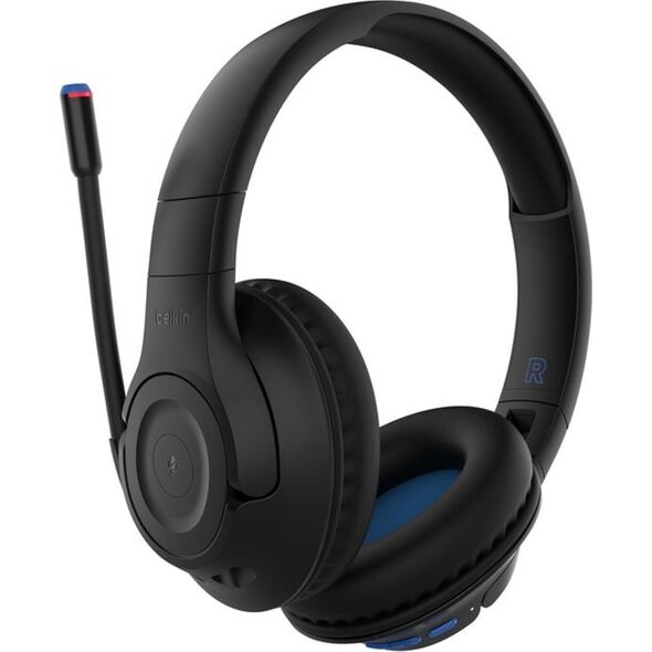 Słuchawki Triton Belkin SOUNDFORM INSPIRE Zestaw słuchawkowy Przewodowy i Bezprzewodowy Opaska na głowę Połączenia/muzyka USB Type-C Bluetooth Czarny