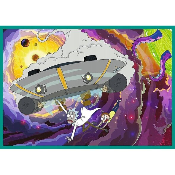 PUZZLE 4X250EL TREFL ZAKRECO SWIAT RICKA I MPUD6