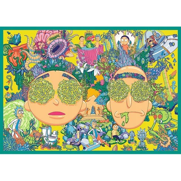 PUZZLE 4X250EL TREFL ZAKRECO SWIAT RICKA I MPUD6