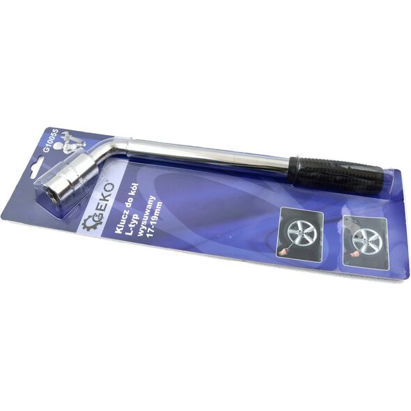Geko Klucz do kół L typ wysuwany 17-19mm (G10055)