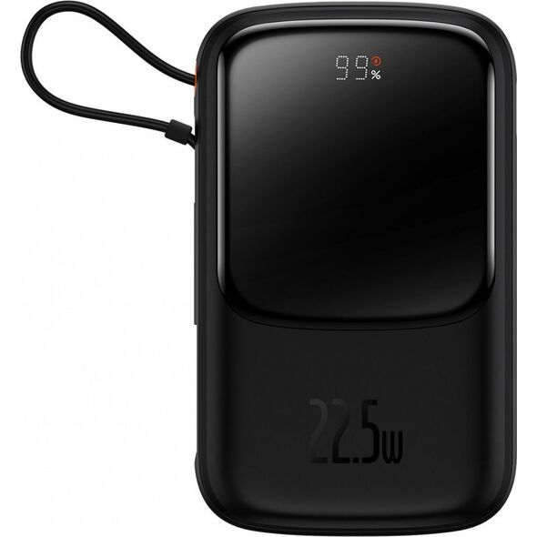 Powerbank Baseus Qpow Digital Display USB-C 10000mAh Czarny