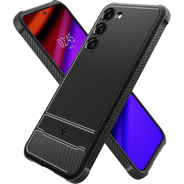 Spigen Spigen Rugged Armor, black - Samsung Galaxy S23