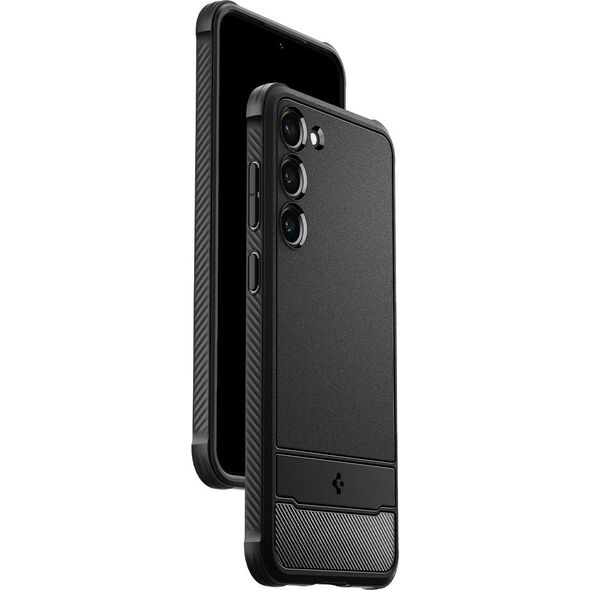 Spigen Spigen Rugged Armor, black - Samsung Galaxy S23