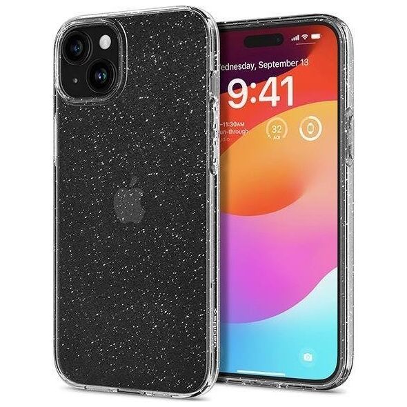 Spigen Spigen Liquid Crystal iPhone 15 Plus 6,7" Glitter crystal ACS06648