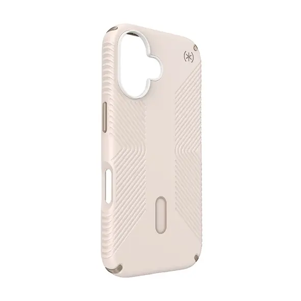 Case Speck Presidio2 Grip ClickLock & MagSafe Apple iPhone 16 (Bleached Bone / Heirloom Gold / Hazel Brown)