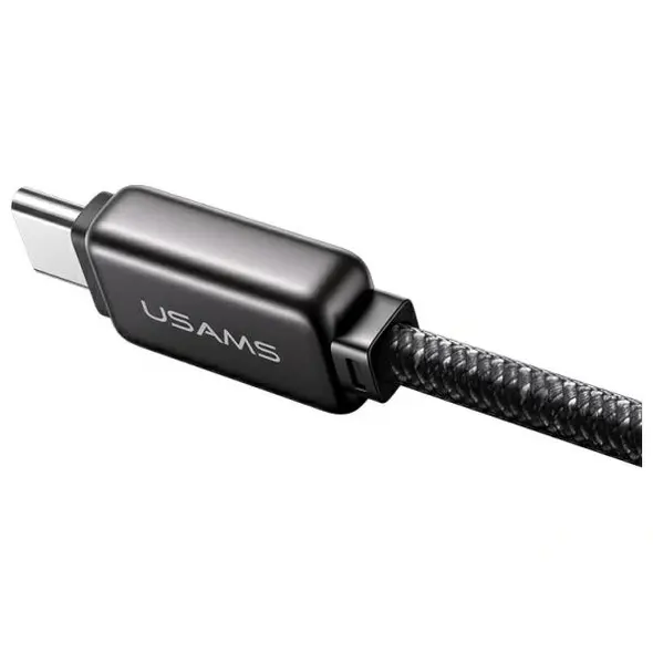 USAMS USB-C / USB-C cable 100W 1.2m Zinc Alloy Fast Charging Data Cable Meteor Series