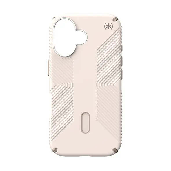 Case Speck Presidio2 Grip ClickLock & MagSafe Apple iPhone 16 (Bleached Bone / Heirloom Gold / Hazel Brown)