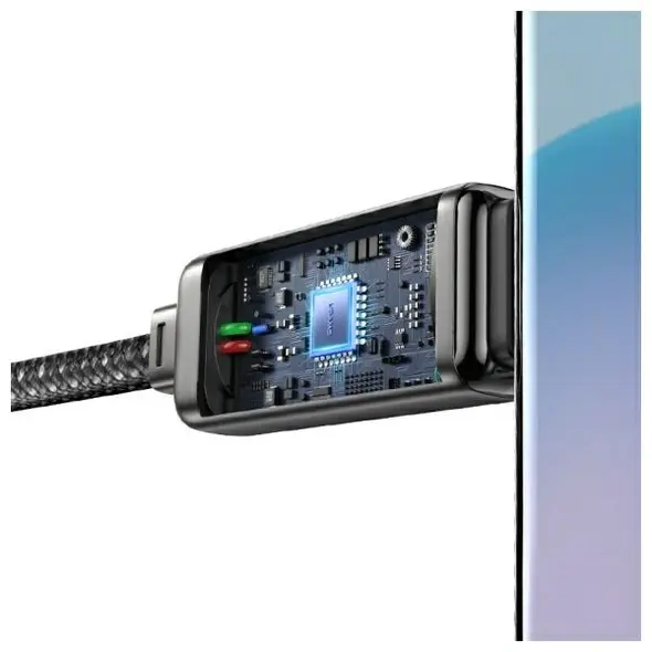 USAMS USB-C / USB-C cable 100W 1.2m Zinc Alloy Fast Charging Data Cable Meteor Series