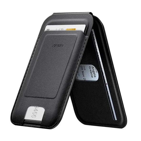 Universal magnetic wallet with stand function UGREEN LP836 MagSafe black