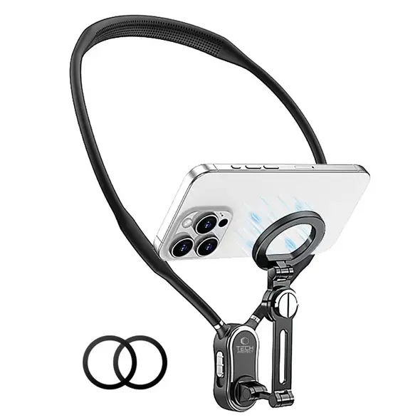 Tech-protect AC100 Magnetic MagSafe Neck Holder Black