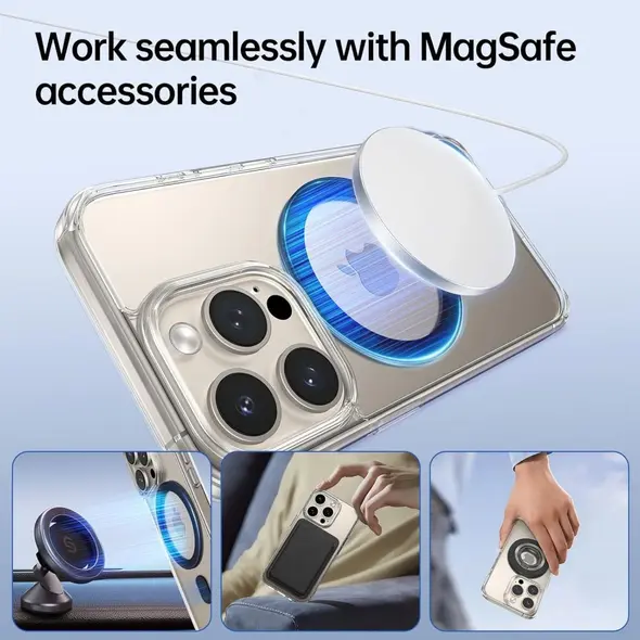 Tech-Protect MMP-100 Magnetic MagSafe Ring Black & White [2 PACK]