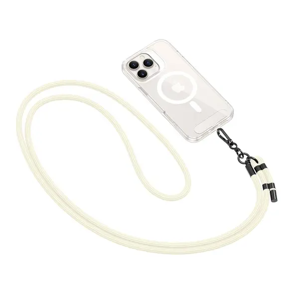 Tech-Protect C1S Rope Crossbody Strap Chalk/black