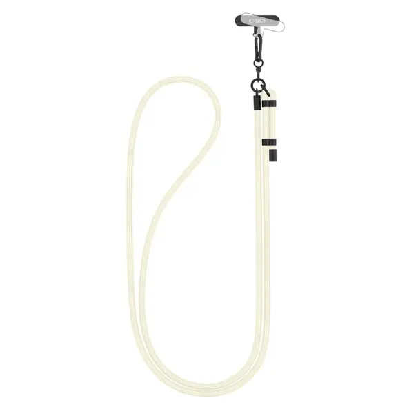 Tech-Protect C1S Rope Crossbody Strap Chalk/black