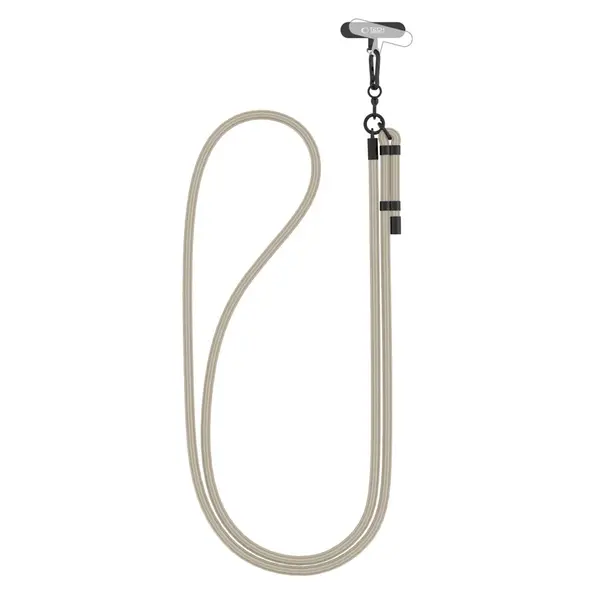 Tech-Protect C1S Rope Crossbody Strap Taupe/black