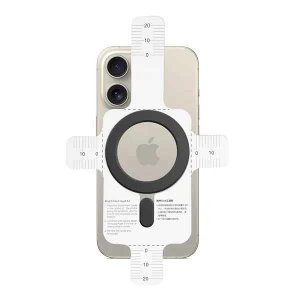Tech-Protect MMP-100 Magnetic MagSafe Ring Black & White [2 PACK]