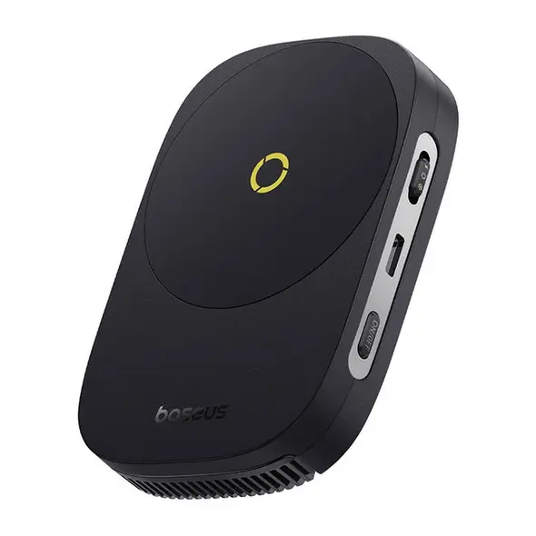 Baseus MagPro II Ultra-Thin cooling holder with charger 15W (black)
