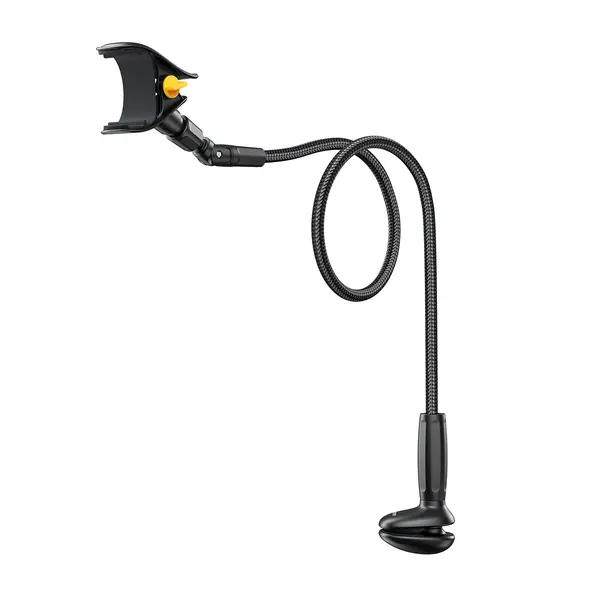 Joyroom JR-ZS389 phone holder with flexible arm for desk black