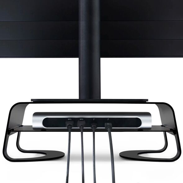 Twelve South Curve Riser Desktop stand for Apple iMac and Displays (black)