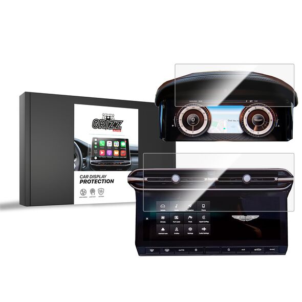 Ceramic GrizzGlass CarDisplay Protection Aston Martin DB12 2024 [2in1]