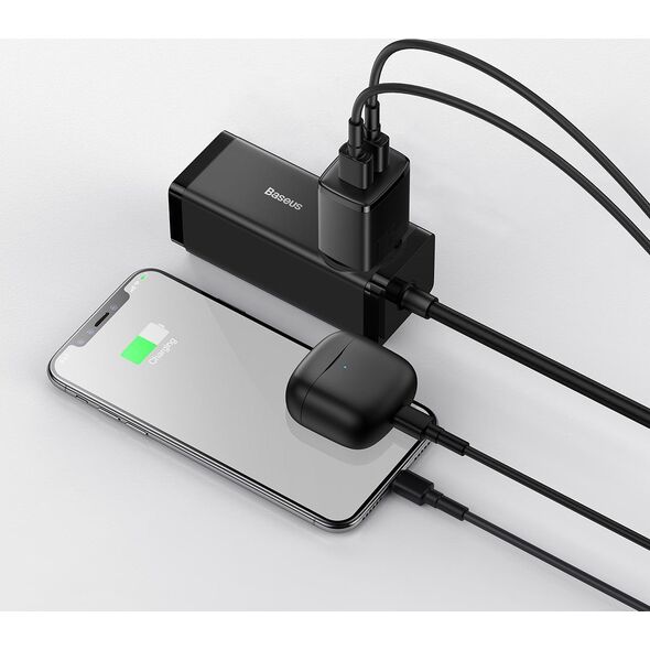 Ładowarka Baseus Compact 2x USB-A 2.1 A (CCXJ010201)