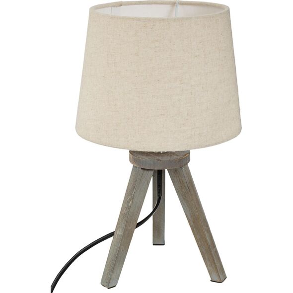 Lampa stołowa Atmosphera Lampka nocna na trójnogu Aria Beige