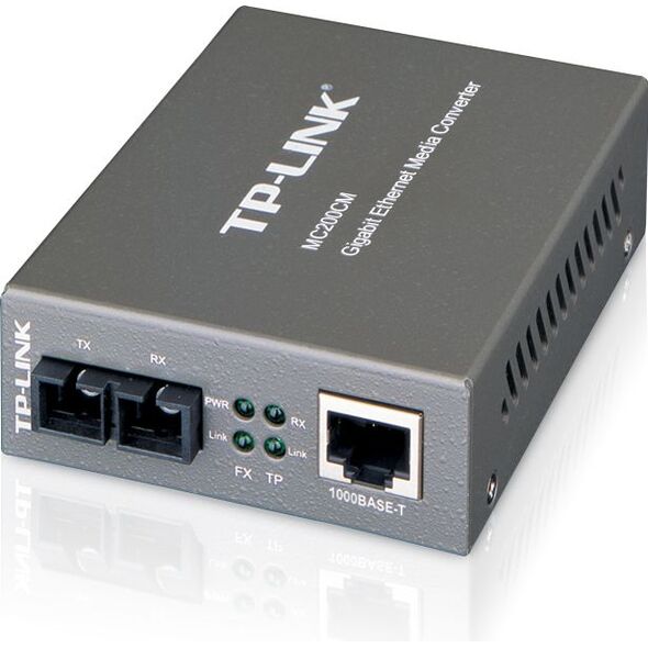 Konwerter światłowodowy TP-Link MC200CM konwerter 1000BaseT (RJ45) - 1000BaseSX (SC) MultiMode 550m