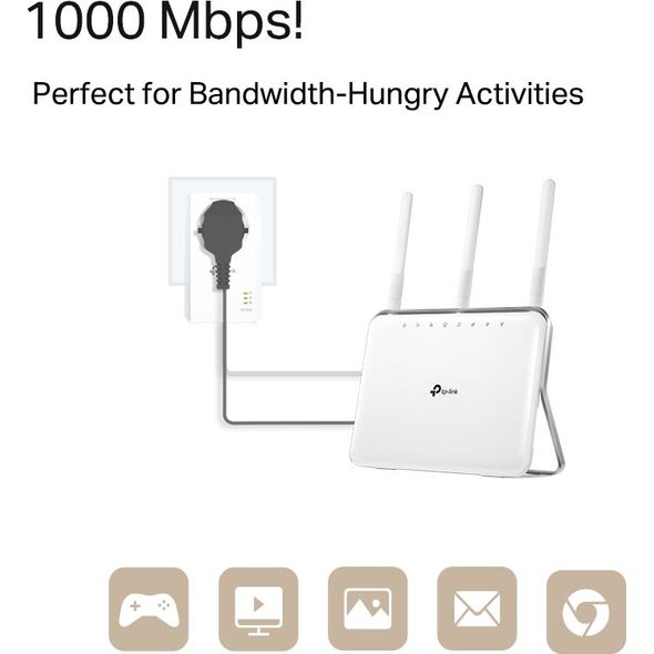Adapter powerline TP-Link TL-PA7017P KIT
