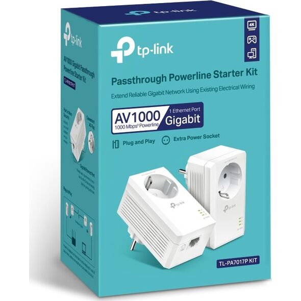 Adapter powerline TP-Link TL-PA7017P KIT