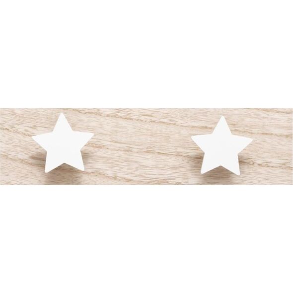 Gree Dziecięcy wieszak z 4 haczykami Stars